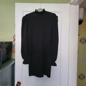 BA&SH Black Sweater Dress